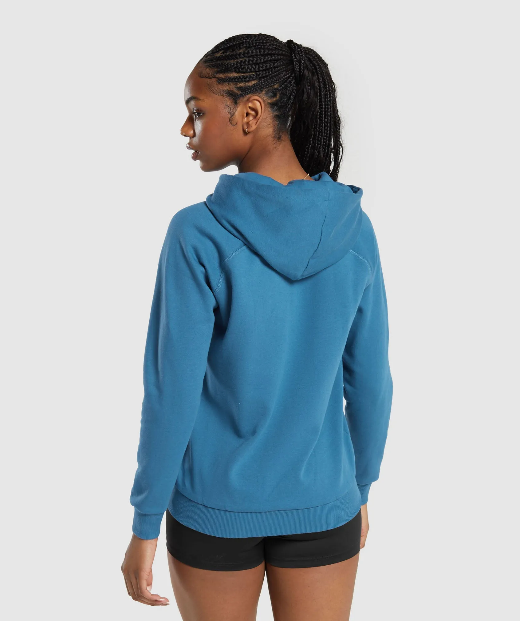 Gymshark Training Fleece Zip Hoodie - Utility Blue sold by Gymshark product image thumbnail 2