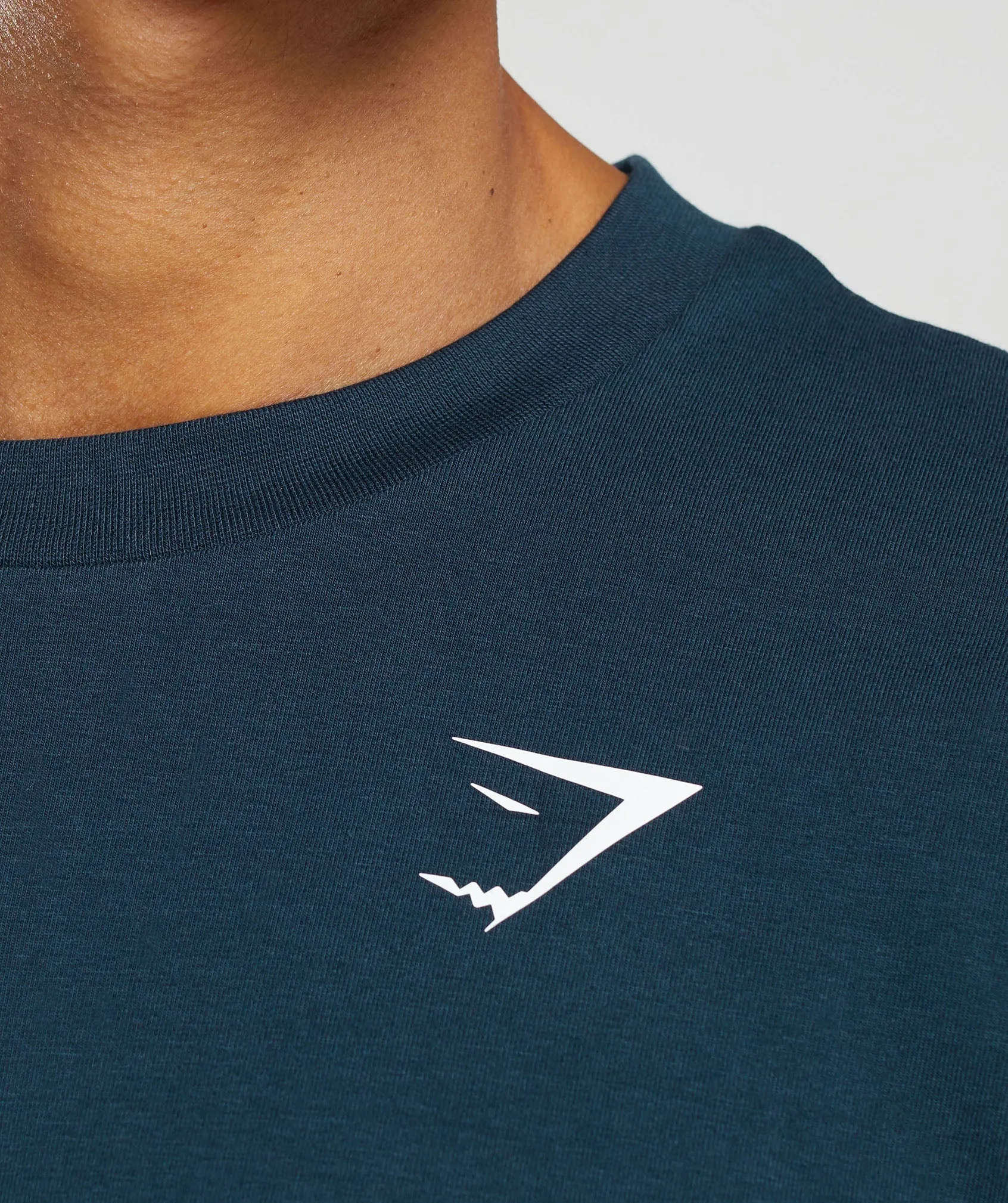 Gymshark Essential Oversized T-Shirt - Navy sold by Gymshark product image thumbnail 5