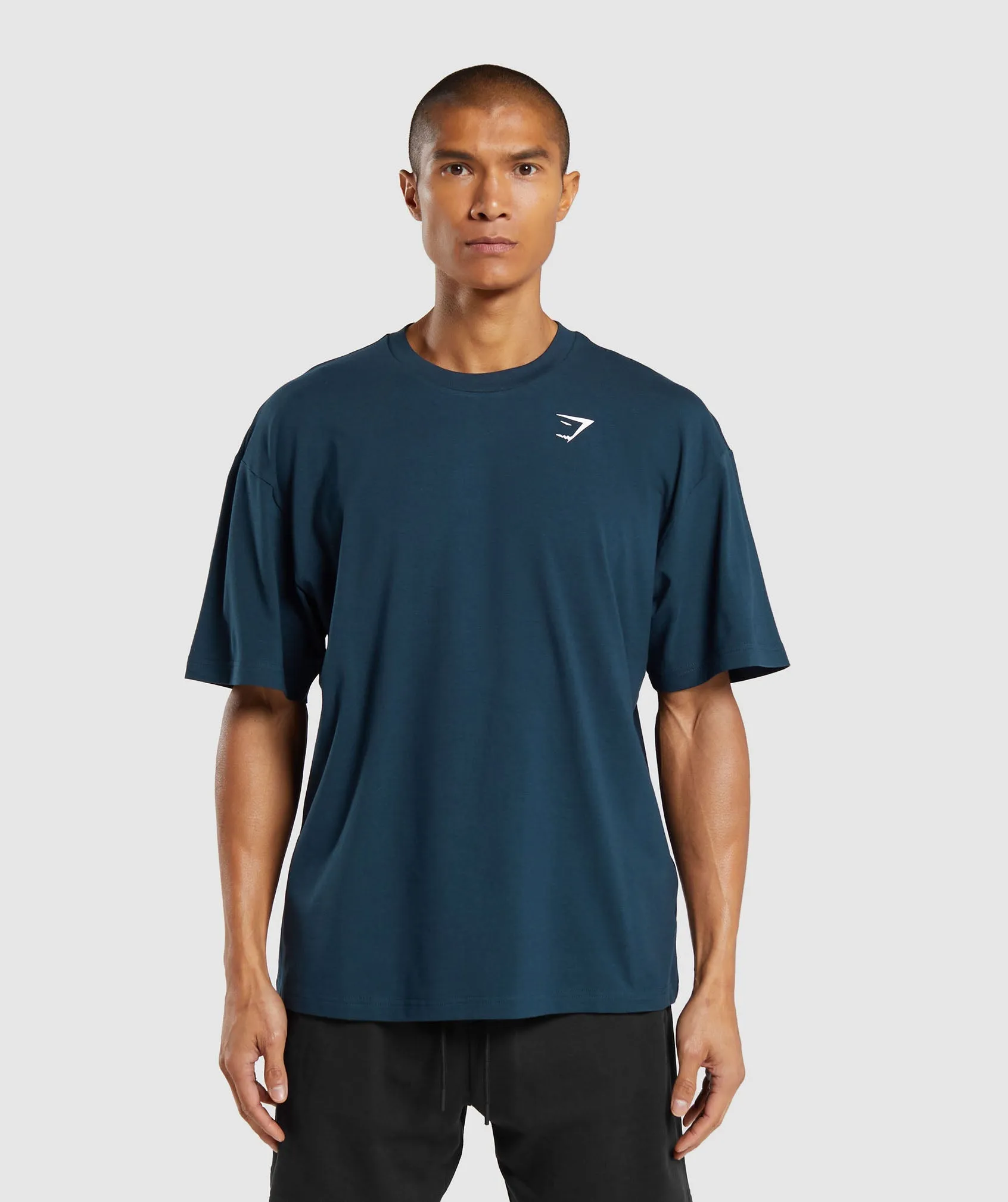 Gymshark Essential Oversized T-Shirt - Navy sold by Gymshark
