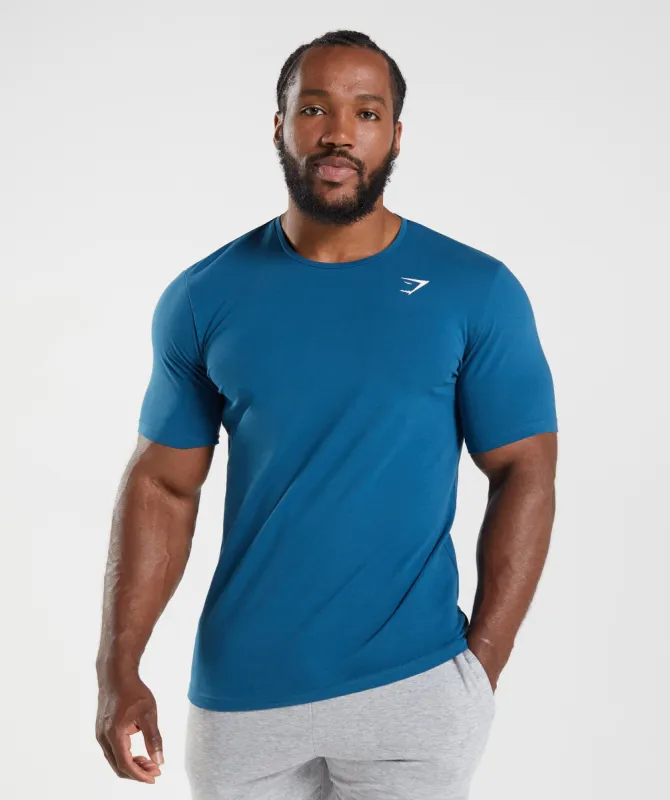 Gymshark Essential T-Shirt - Atlantic Blue sold by Gymshark