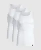 Gymshark Ribbed Tank 3 Pack - White sold by Gymshark