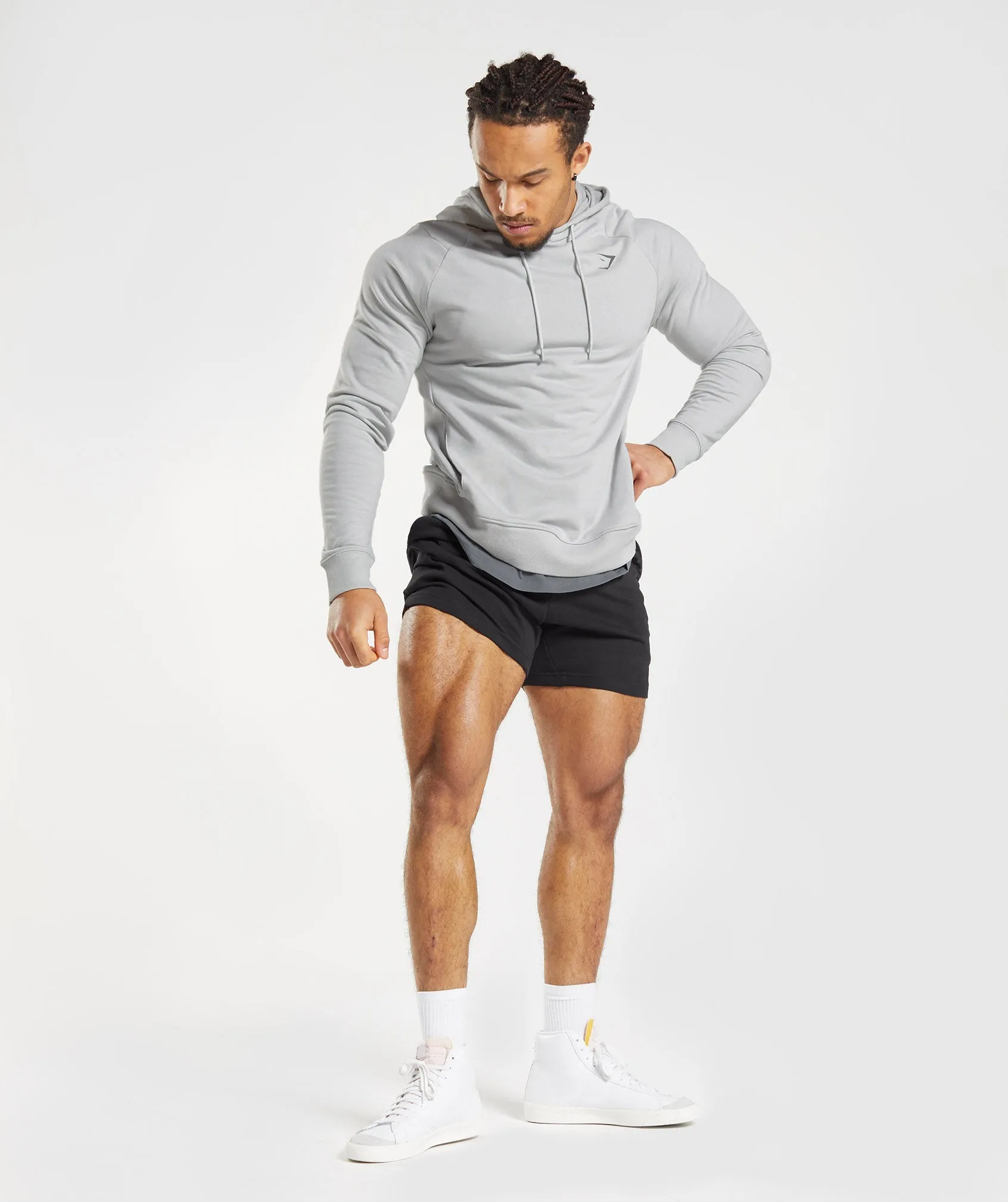 Gymshark Bold Hoodie - Light Grey sold by Gymshark product image thumbnail 4