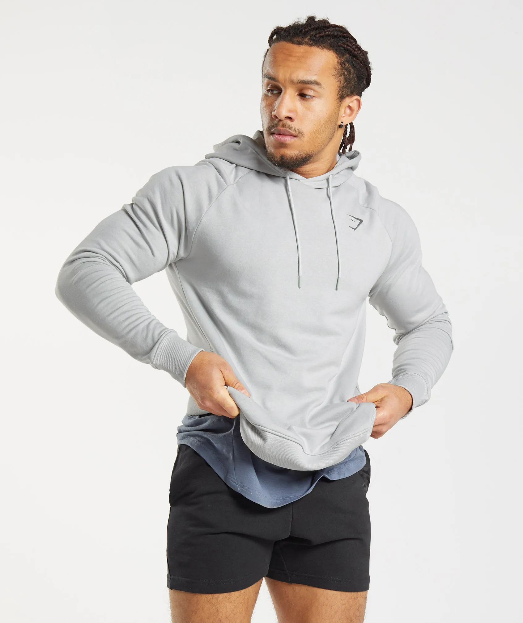 Gymshark Bold Hoodie - Light Grey sold by Gymshark product image thumbnail 5