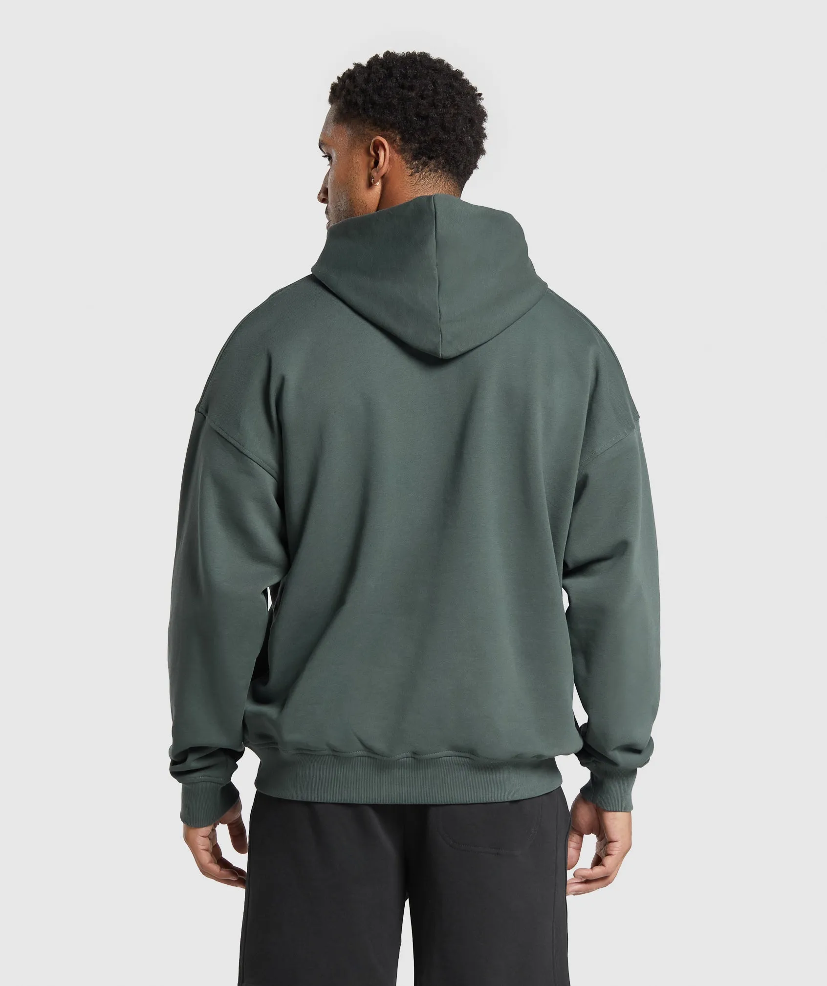 Gymshark Stacked Hoodie - Slate Teal sold by Gymshark product image thumbnail 2