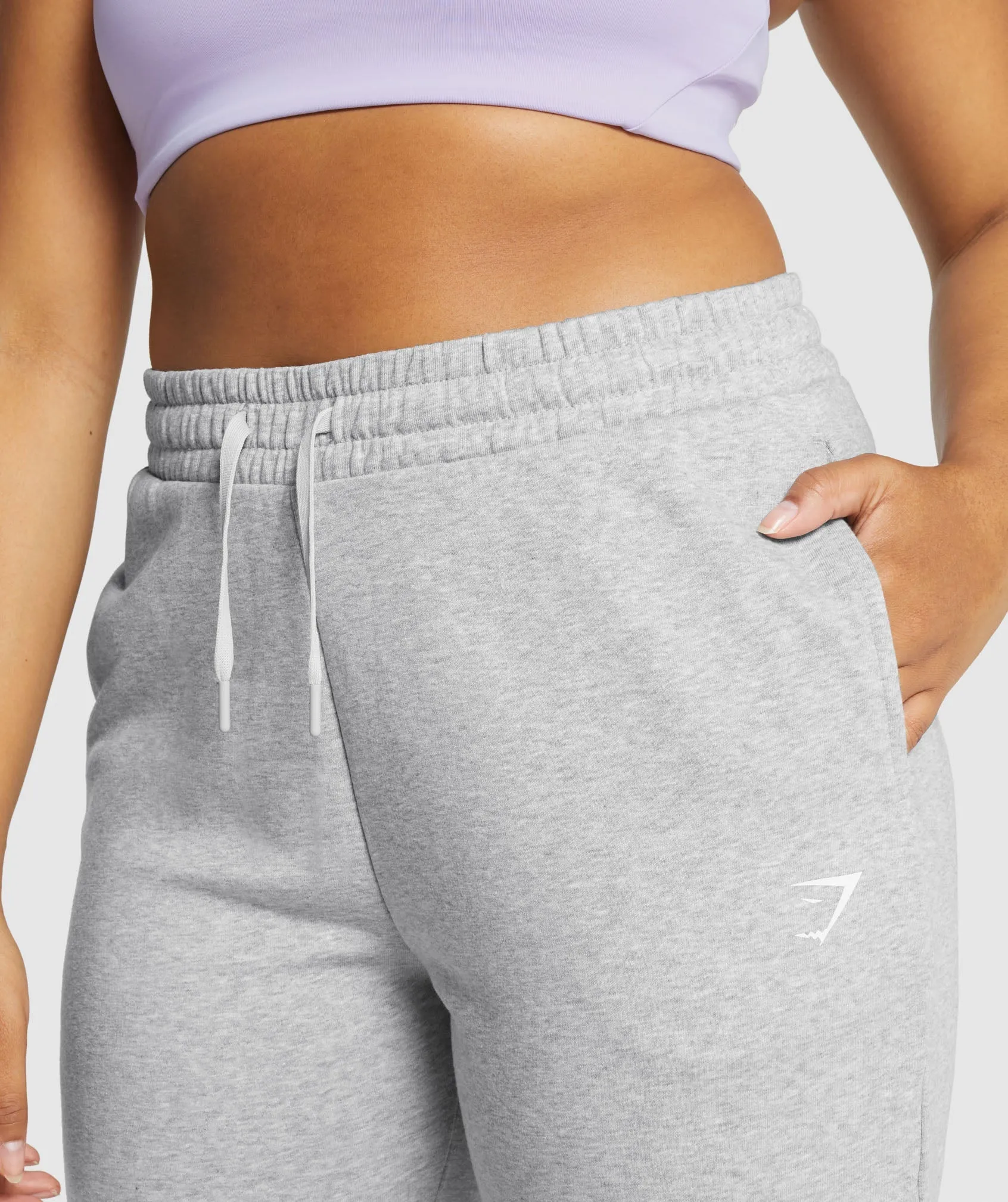 Gymshark Training Joggers - Light Grey Marl sold by Gymshark product image thumbnail 5