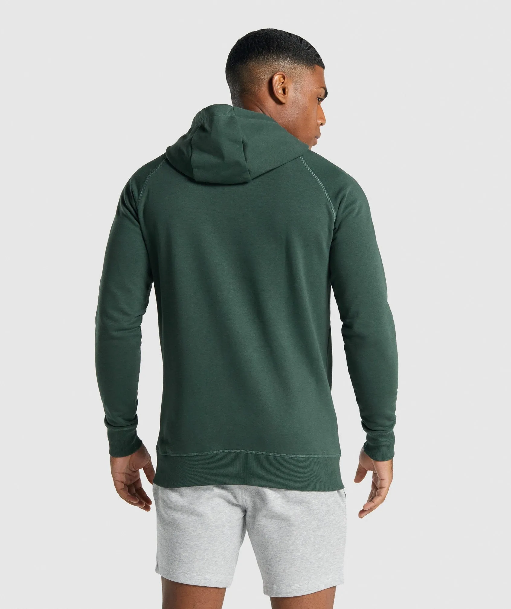 Gymshark Crest Hoodie - Dark Green sold by Gymshark product image thumbnail 2