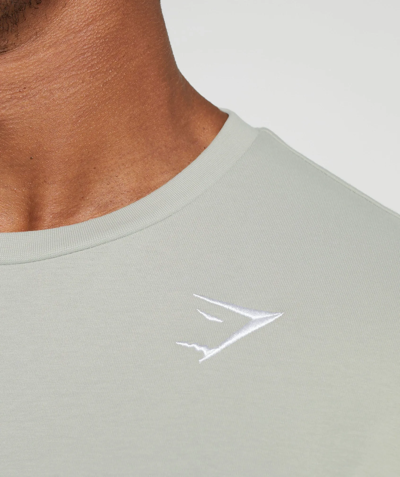 Gymshark Crest T-Shirt - Stone Grey sold by Gymshark product image thumbnail 5