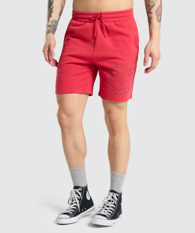 Gymshark Legacy Shorts - Red sold by Gymshark