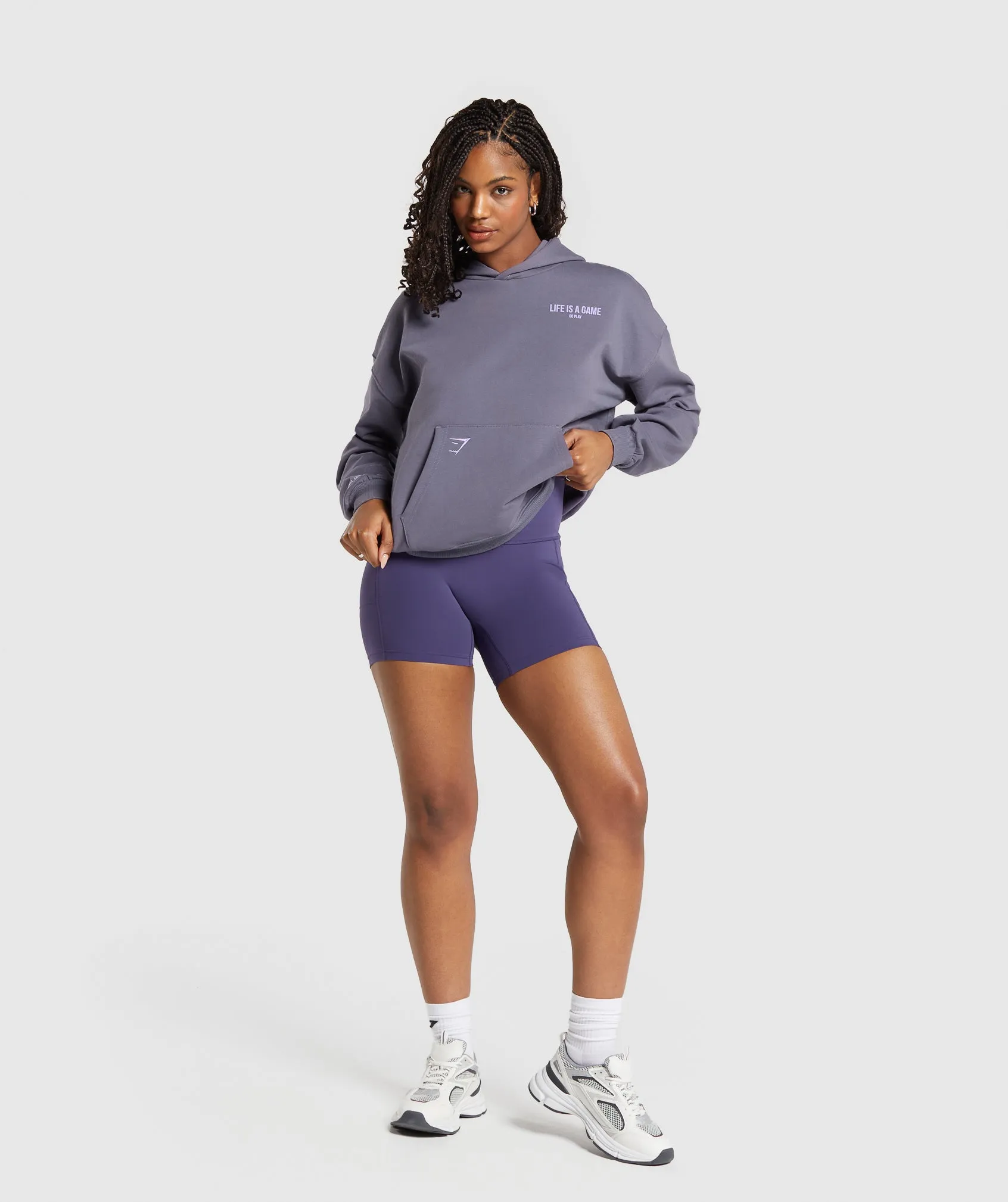 GS x Anna Hoodie - Dewberry Purple sold by Gymshark product image thumbnail 4