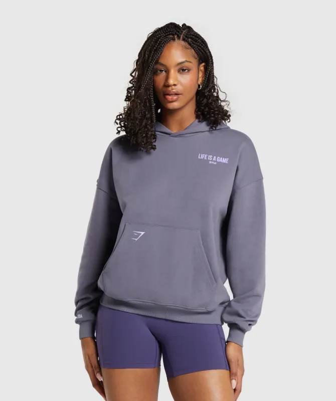 GS x Anna Hoodie - Dewberry Purple sold by Gymshark