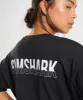 Gymshark Fraction Oversized T-Shirt - Black/White sold by Gymshark