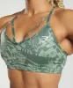 GS Power Sports Bra - Sage Green Print sold by Gymshark