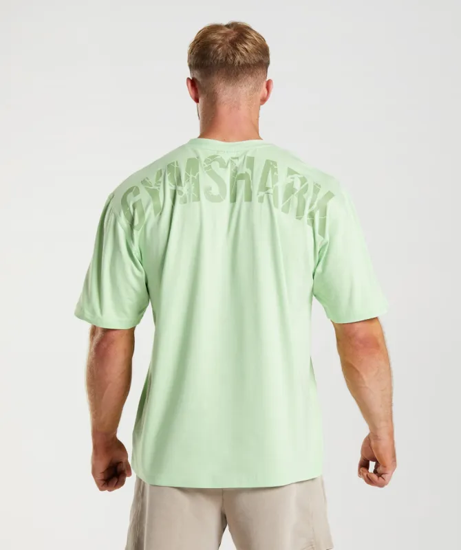 Gymshark Power T-Shirt - Aloe Green made by Gymshark