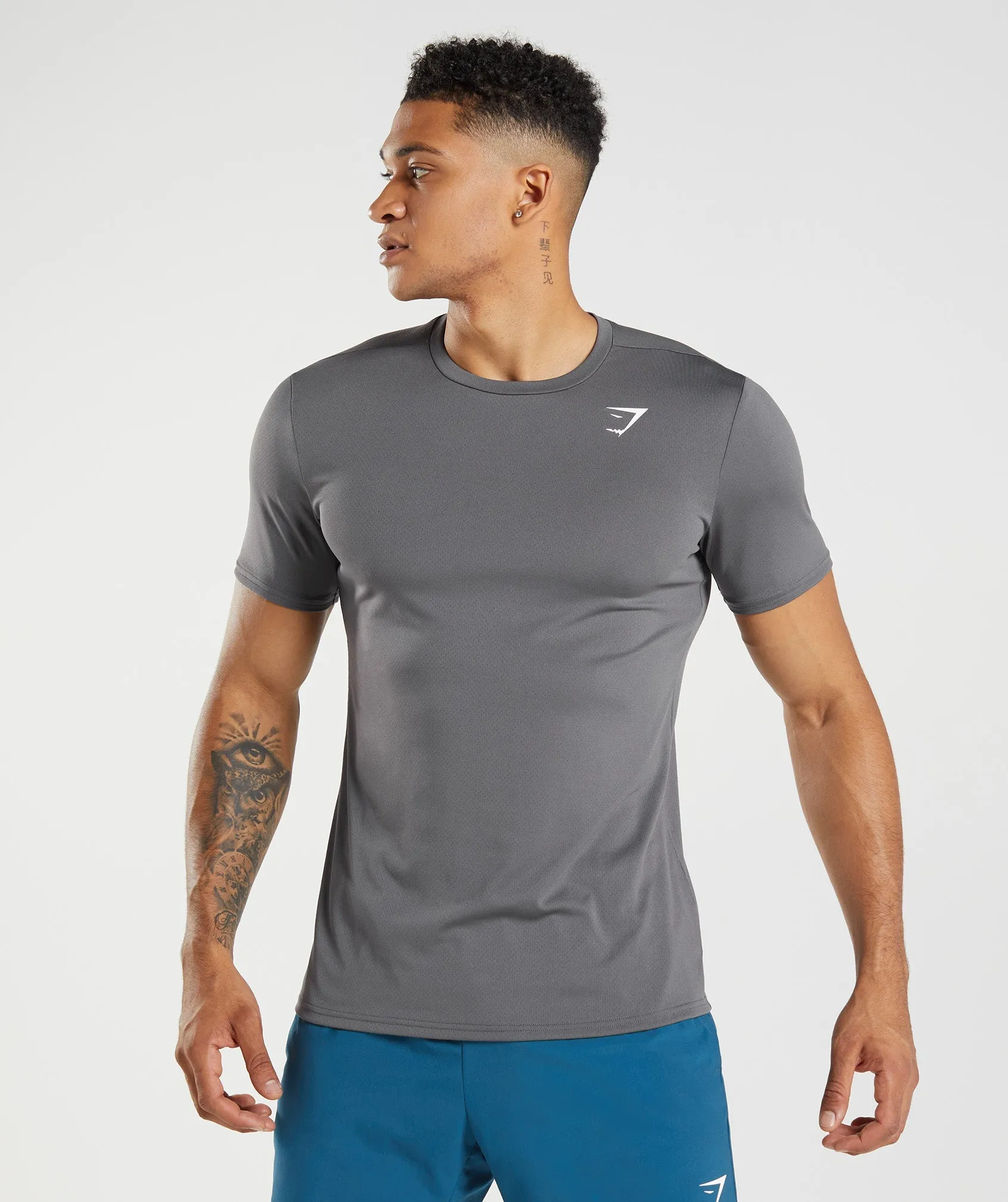Gymshark Arrival T-Shirt - Silhouette Grey sold by Gymshark