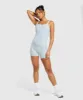 Gymshark Elevate Ruched Tank - Fresh Blue sold by Gymshark