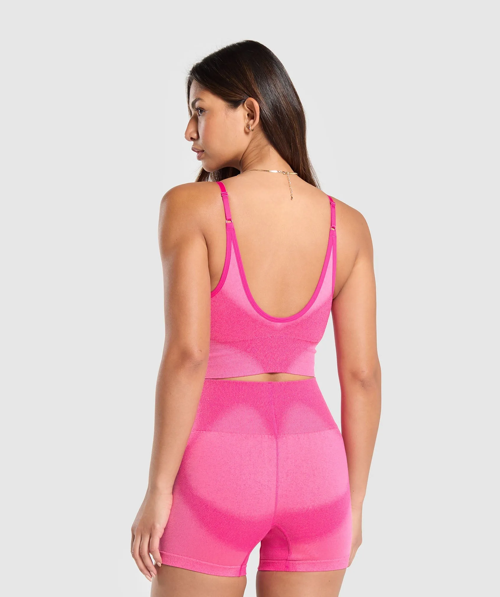 Gymshark Blur Seamless Cami - Valley Pink/Fetch Pink sold by Gymshark product image thumbnail 2
