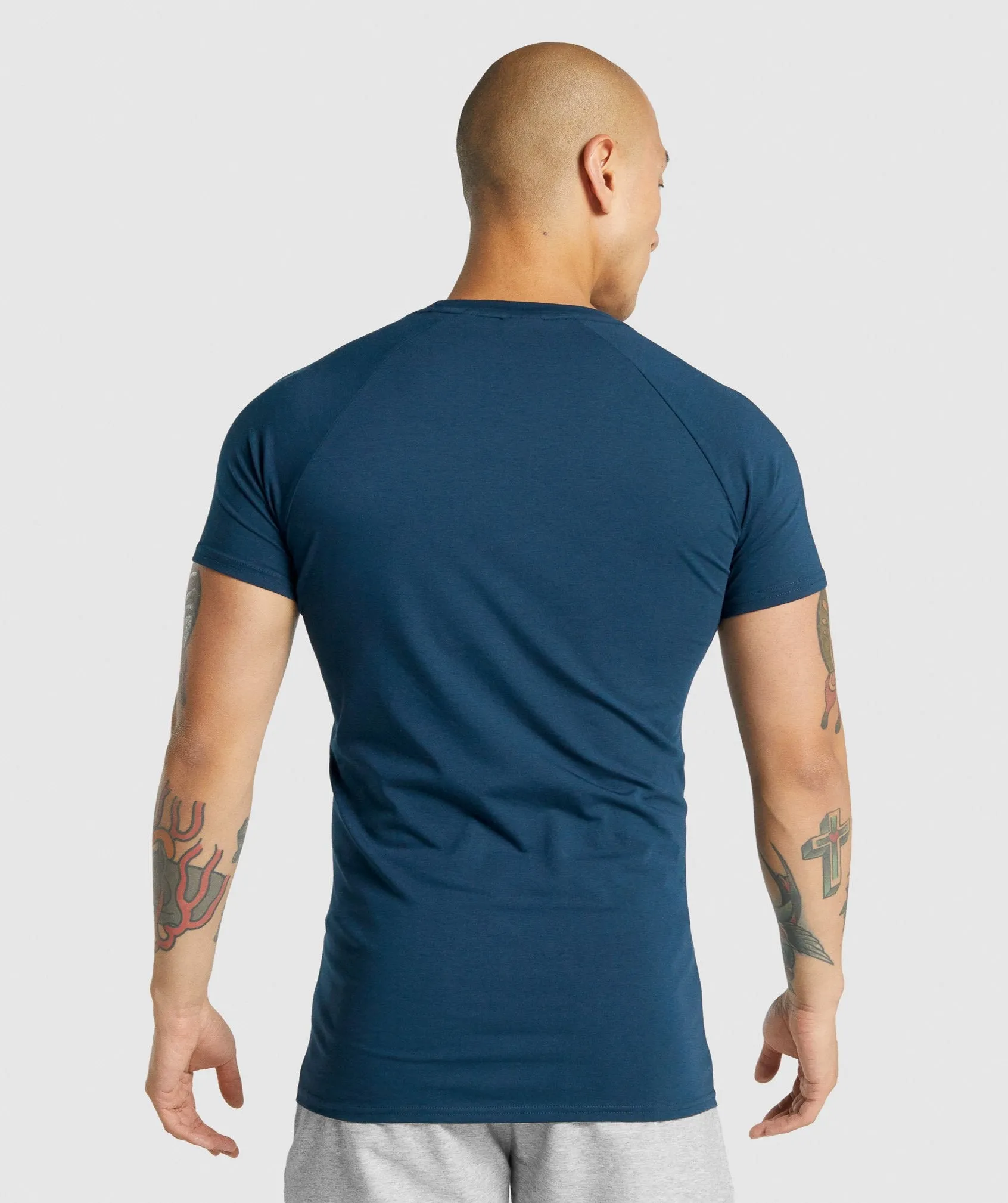 Gymshark Critical 2.0 T-Shirt - Navy sold by Gymshark product image thumbnail 2