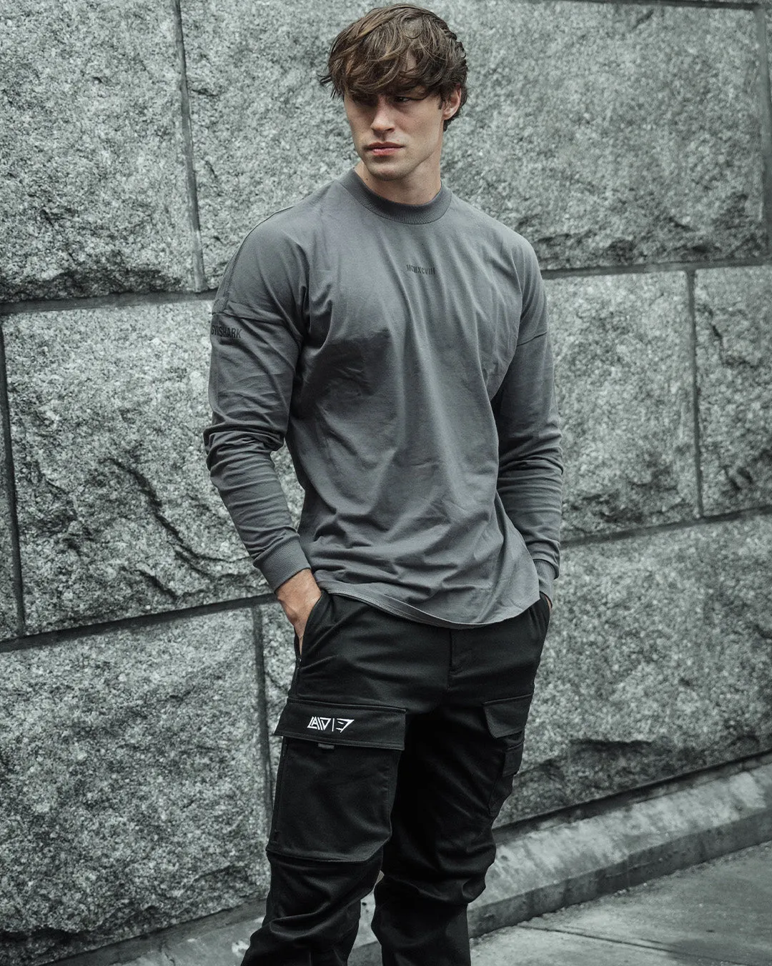 GS x David Laid Cargo Pants - Black sold by Gymshark product image thumbnail 5