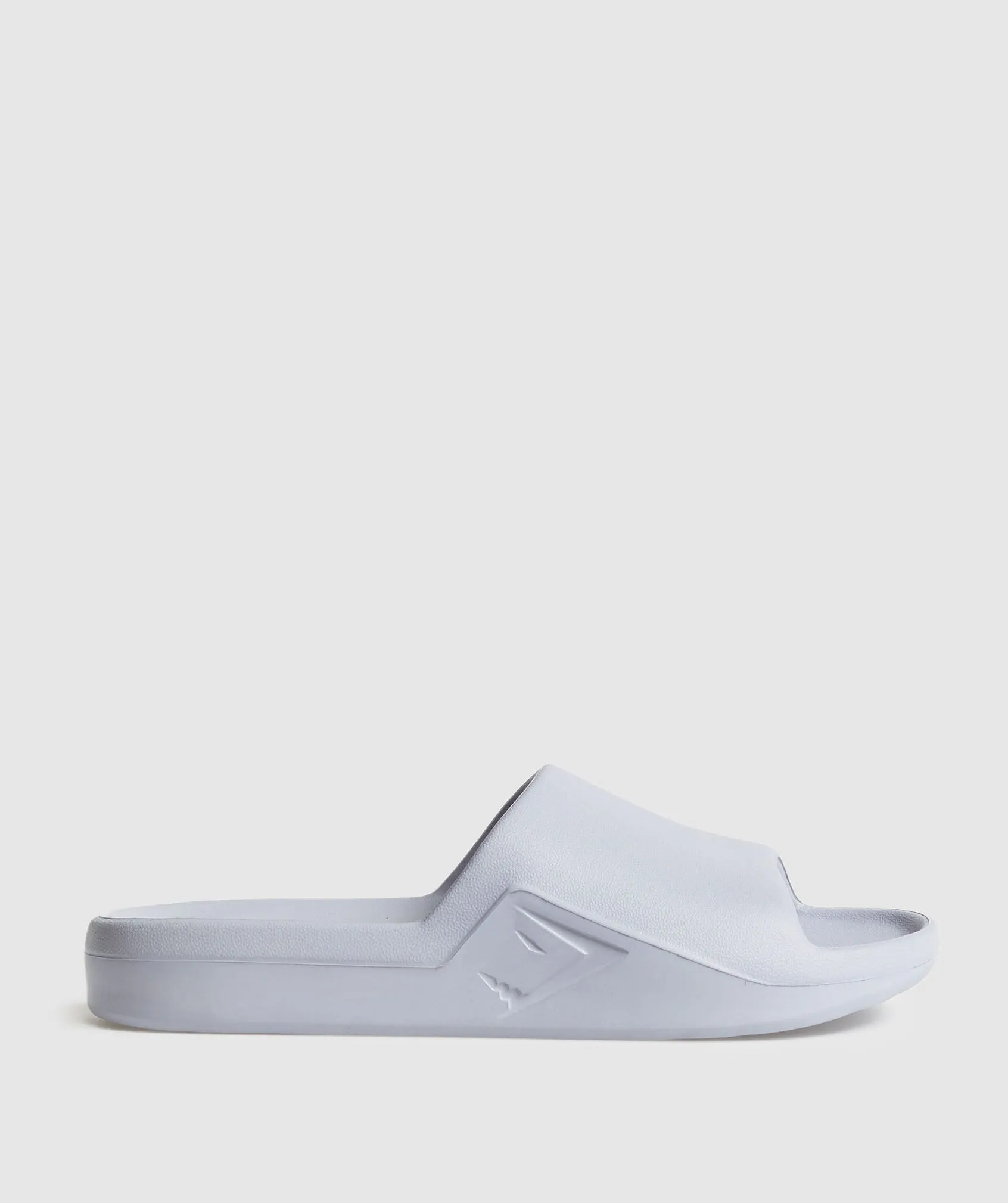 Gymshark Rest Day Slides - Silver Lilac sold by Gymshark