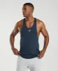 Gymshark React Stringer - Navy sold by Gymshark