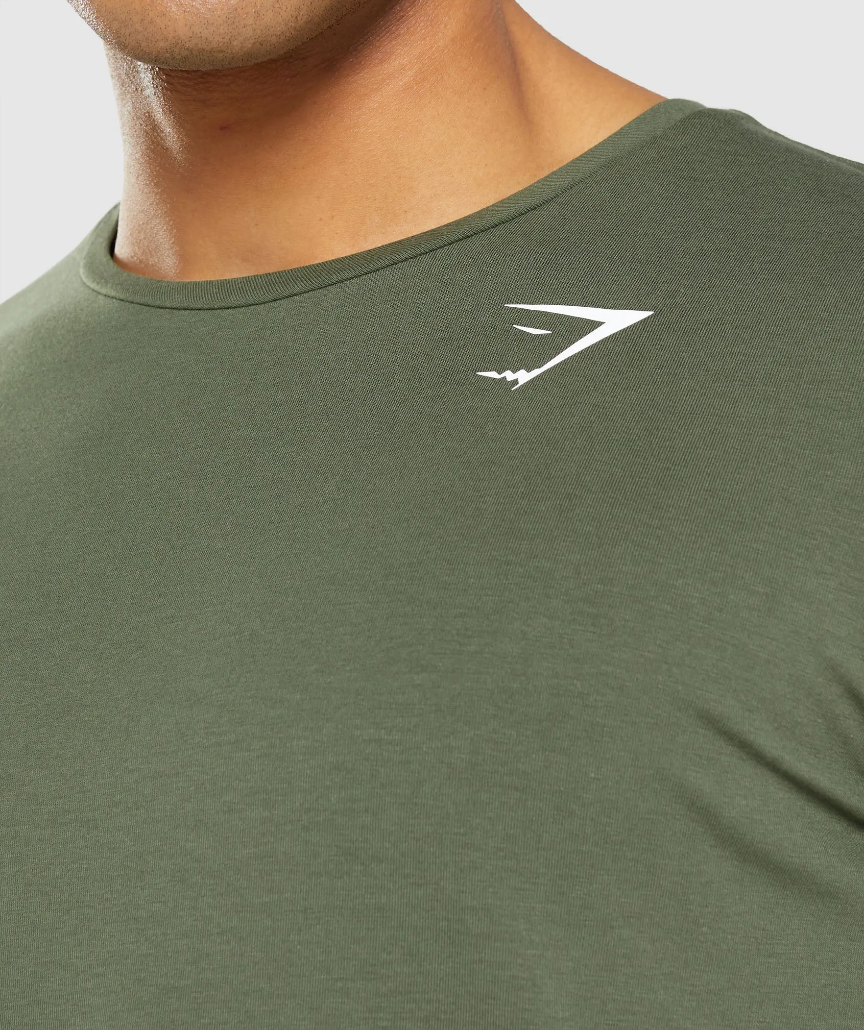 Gymshark Essential T-Shirt - Core Olive sold by Gymshark product image thumbnail 5