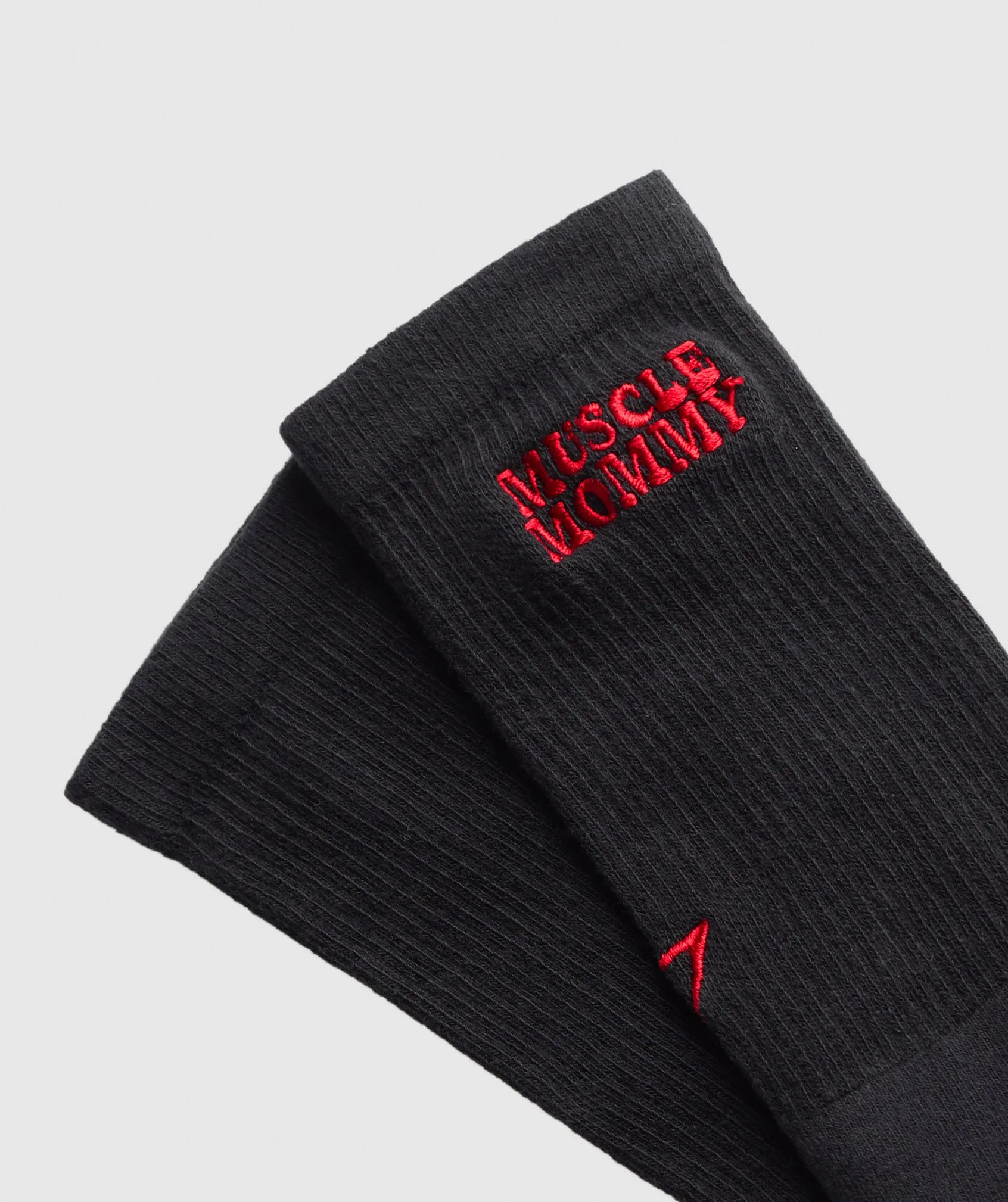 Gymshark Graphic Muscle Mommy Crew - Black sold by Gymshark product image thumbnail 2