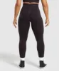 Gymshark Lift Contour Seamless Leggings - Depth Purple/Black Marl sold by Gymshark