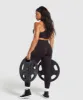 Gymshark Lift Contour Seamless Leggings - Depth Purple/Black Marl sold by Gymshark