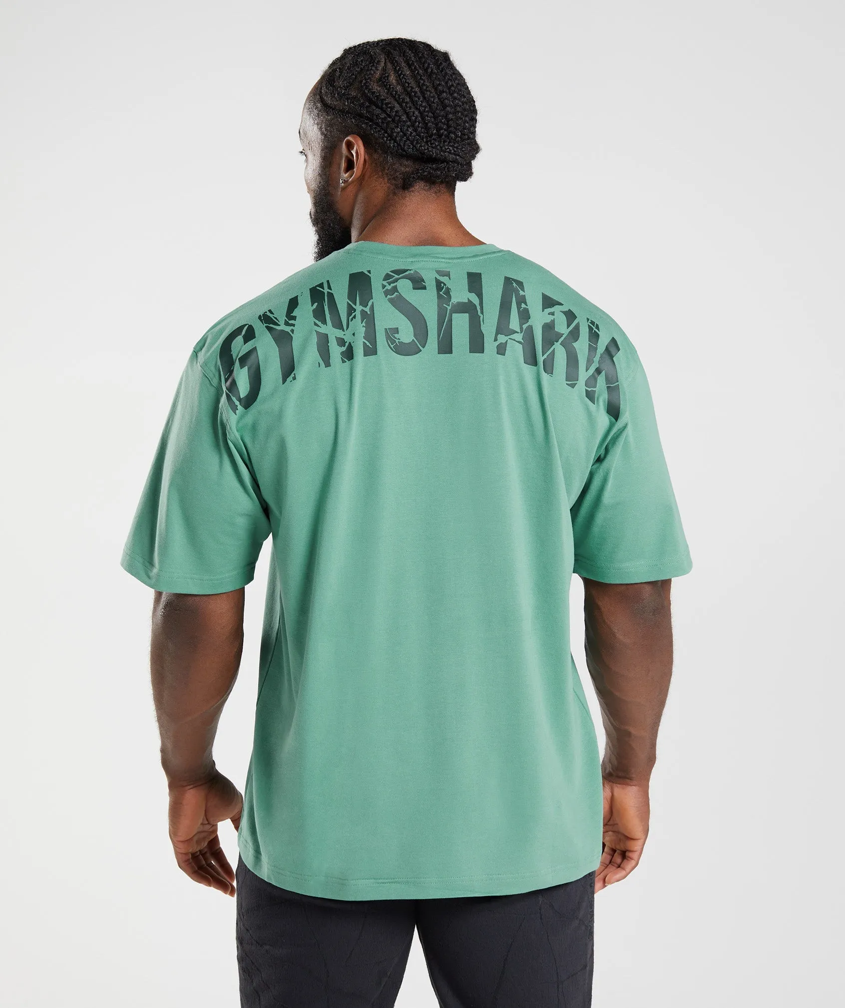 Gymshark Power T-Shirt - Alpine Green sold by Gymshark product image thumbnail 2
