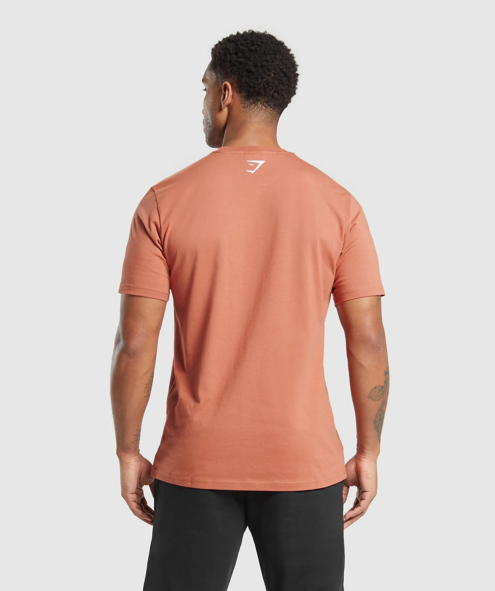 Gymshark Lifting Club T-Shirt - Terracotta Orange sold by Gymshark product image thumbnail 2