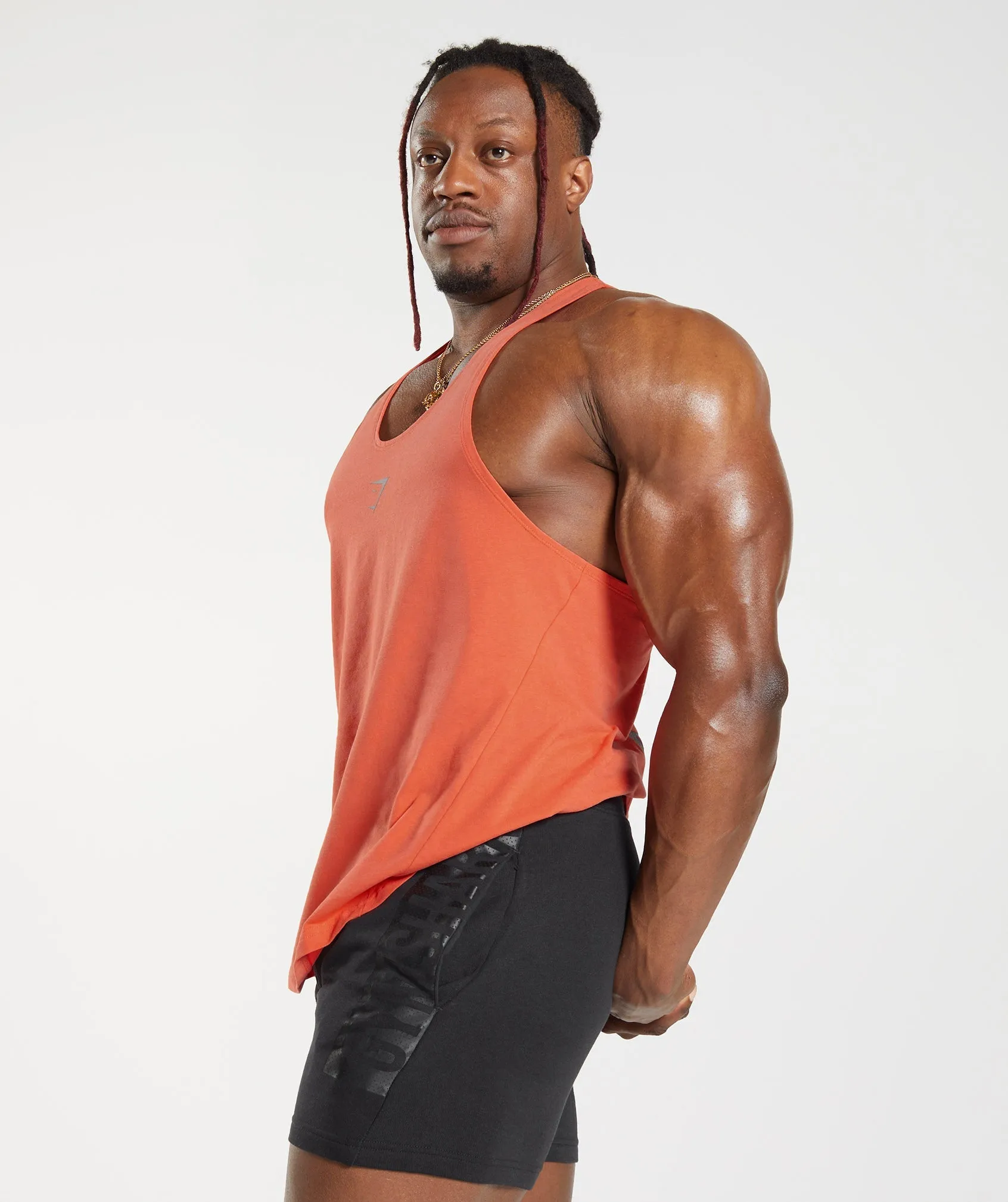 Gymshark Bold Stringer - Aerospace Orange sold by Gymshark product image thumbnail 5