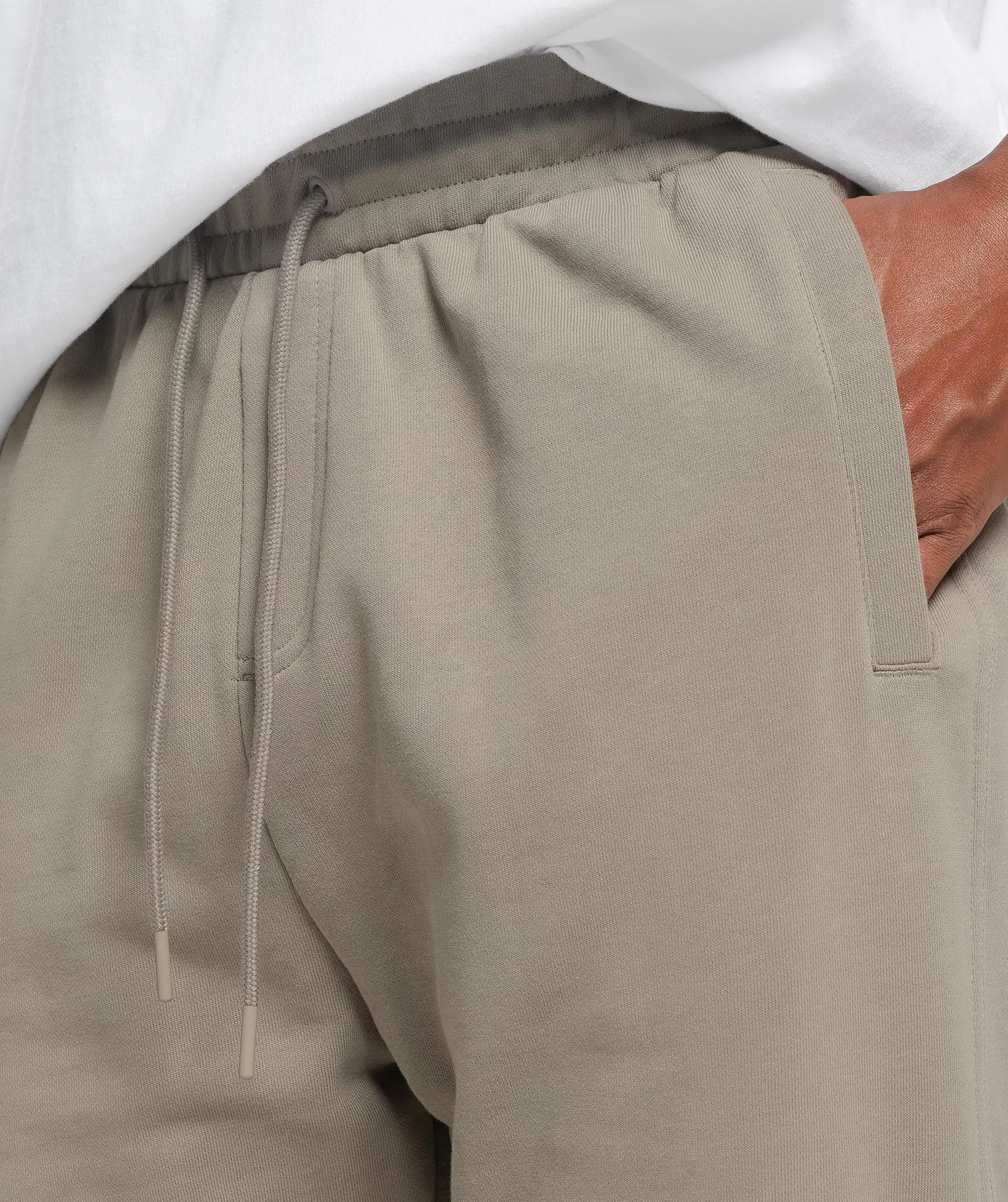 Gymshark Rest Day Essentials Joggers - Linen Brown sold by Gymshark product image thumbnail 4