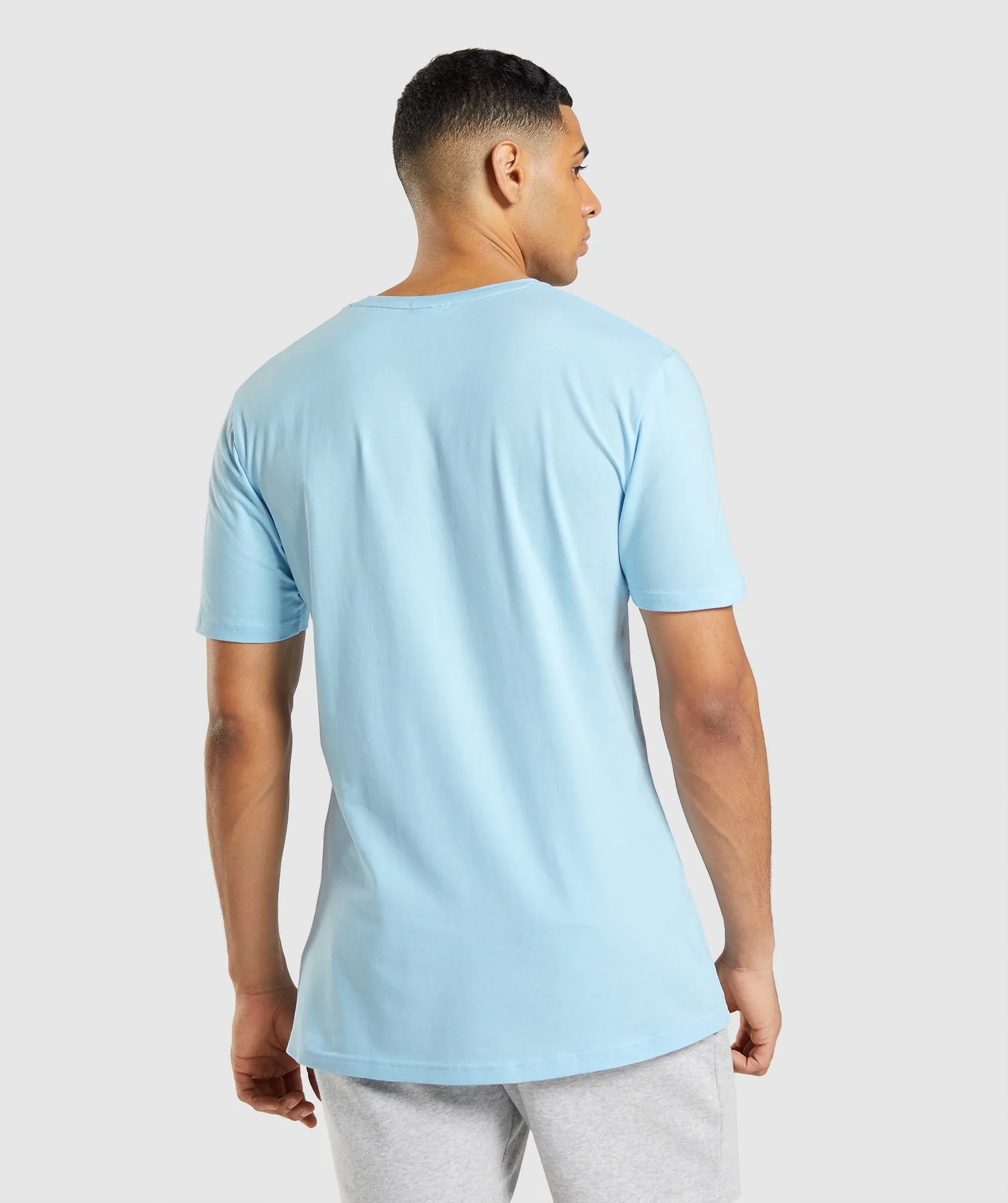 Gymshark Essential T-Shirt - Linen Blue sold by Gymshark product image thumbnail 2