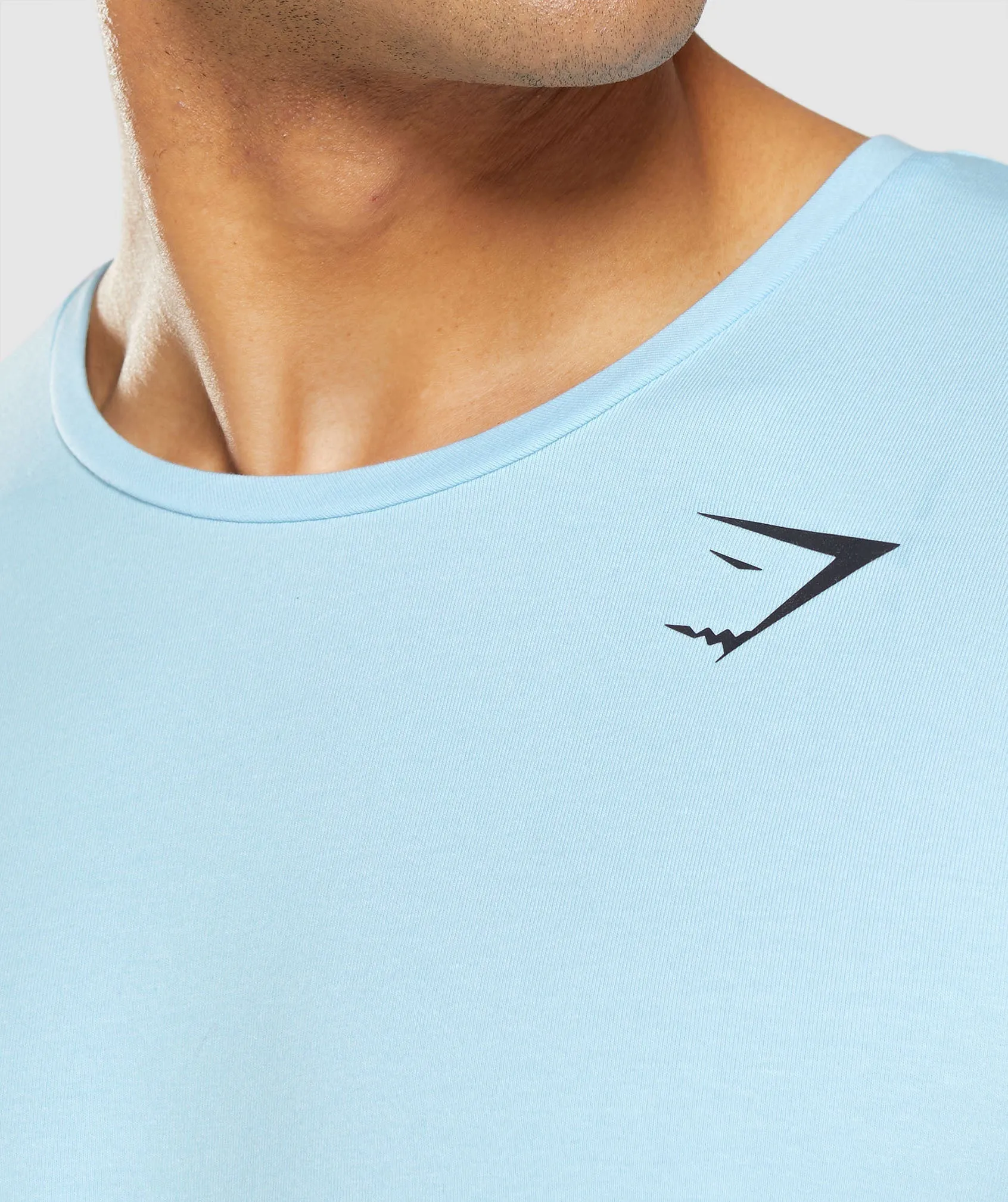 Gymshark Essential T-Shirt - Linen Blue sold by Gymshark product image thumbnail 5