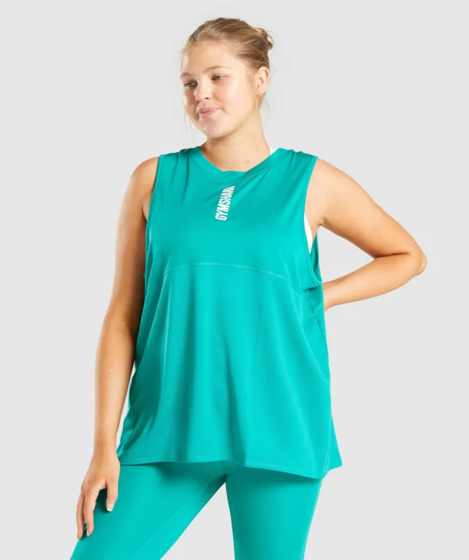 Gymshark Pulse Tank - Green sold by Gymshark