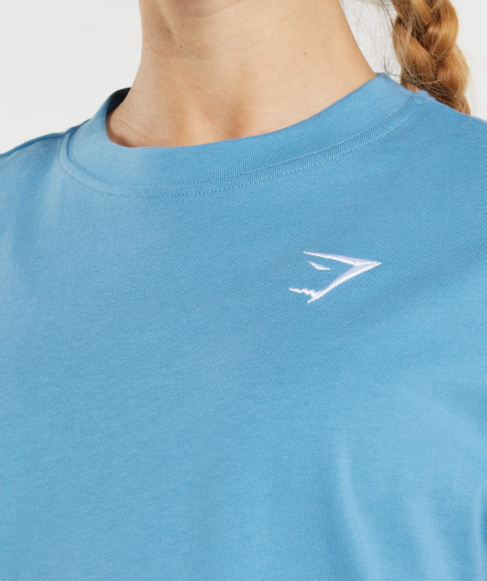 Gymshark Training Oversized T-shirt - Coastal Blue sold by Gymshark product image thumbnail 3