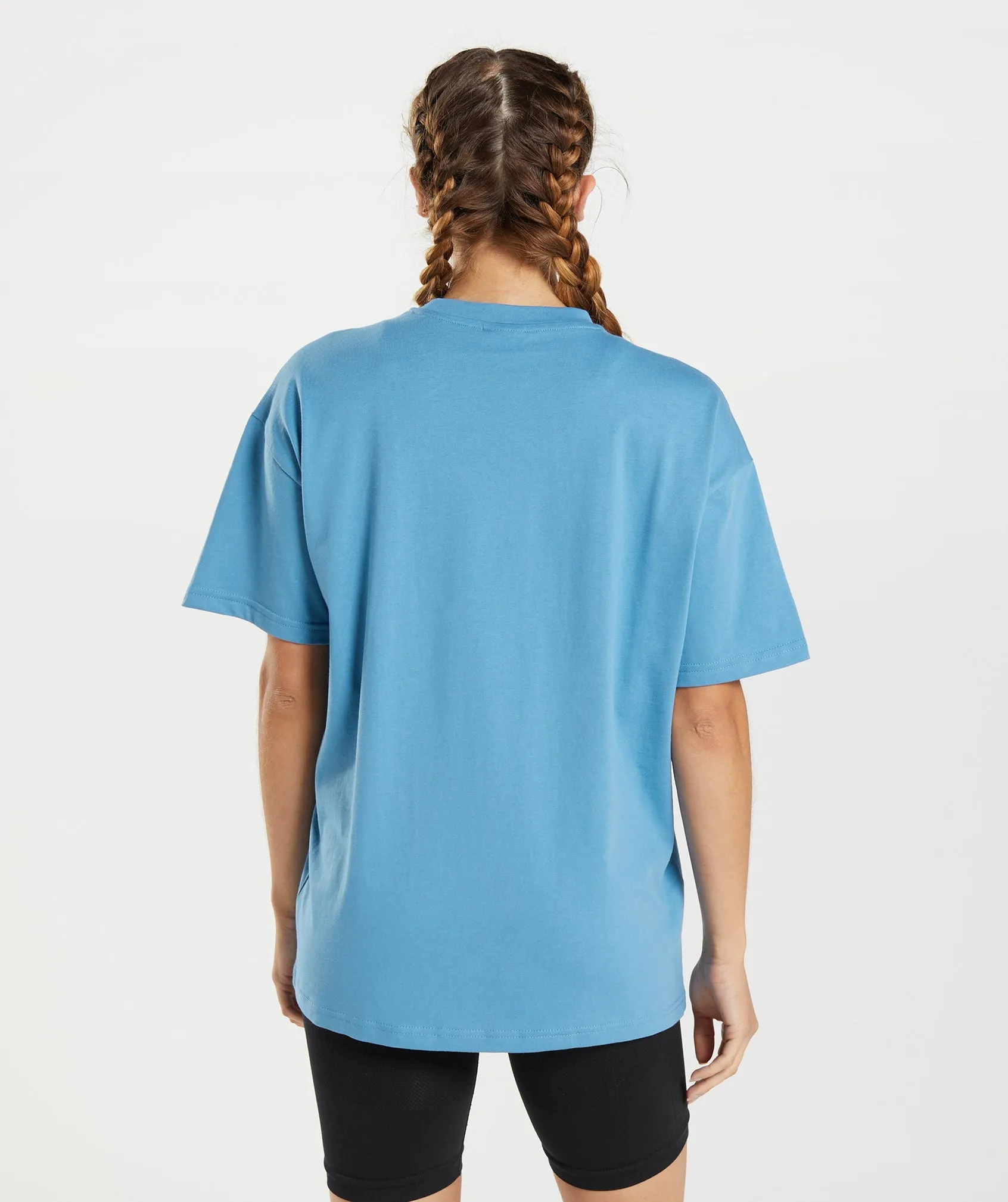 Gymshark Training Oversized T-shirt - Coastal Blue sold by Gymshark product image thumbnail 2