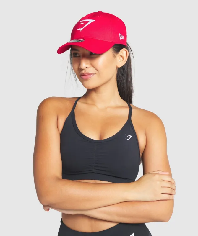 Gymshark New Era 9FORTY Adjustable - Red sold by Gymshark