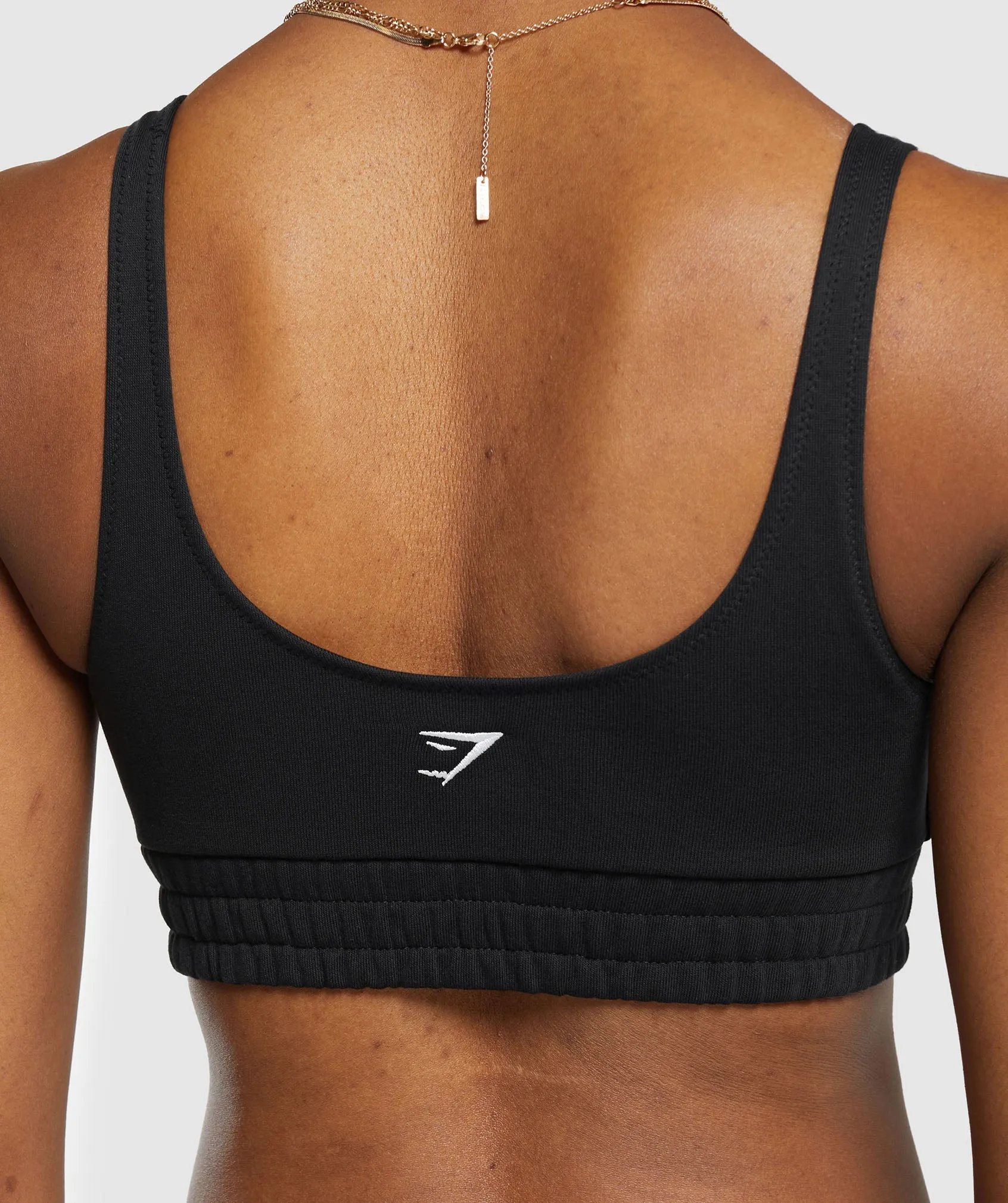 Gymshark Heavy Flex Sweatshirt Bralette - Black sold by Gymshark product image thumbnail 5