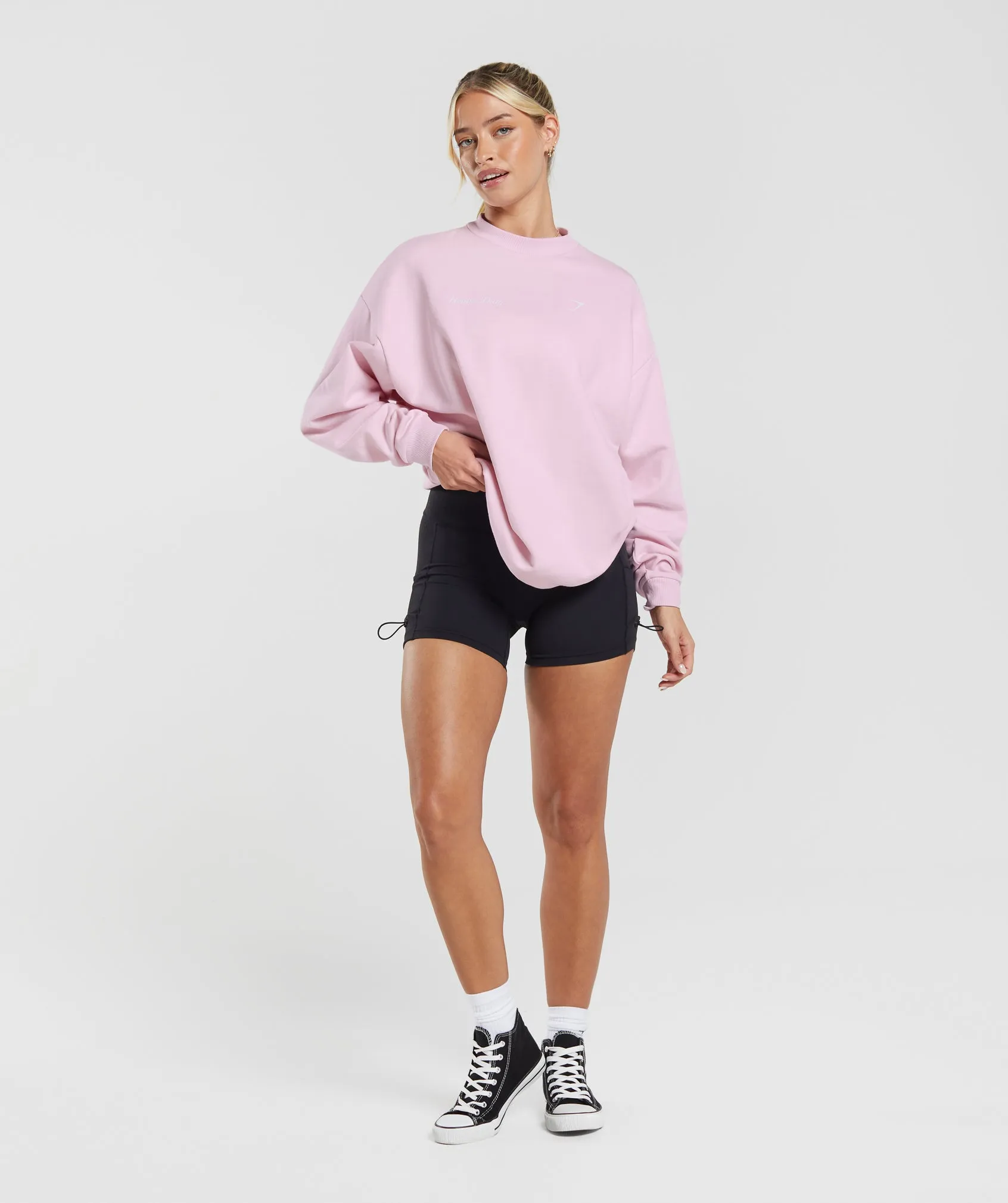 Gymshark Heavy Duty Oversized Sweatshirt - Lemonade Pink sold by Gymshark product image thumbnail 4
