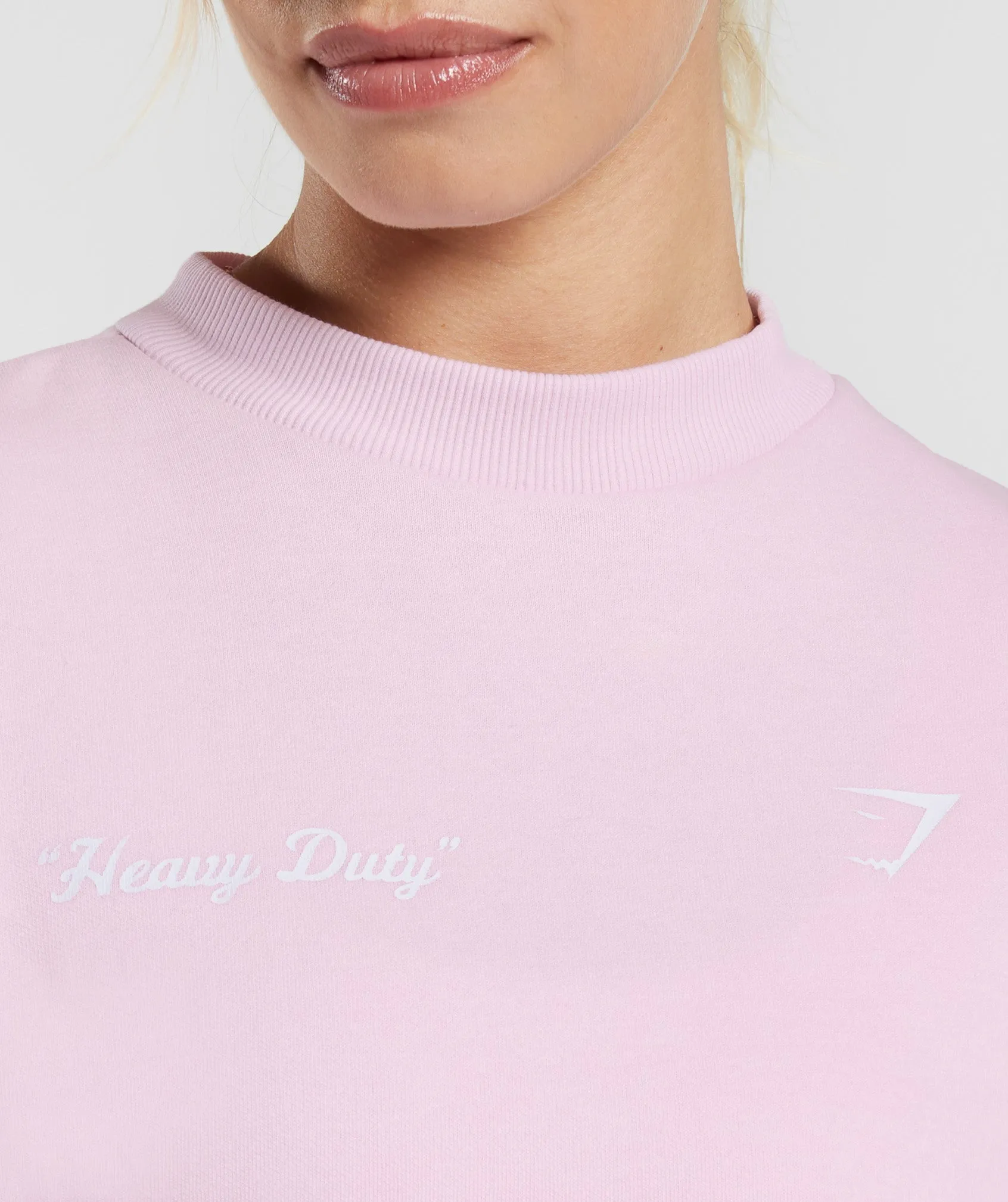 Gymshark Heavy Duty Oversized Sweatshirt - Lemonade Pink sold by Gymshark product image thumbnail 3