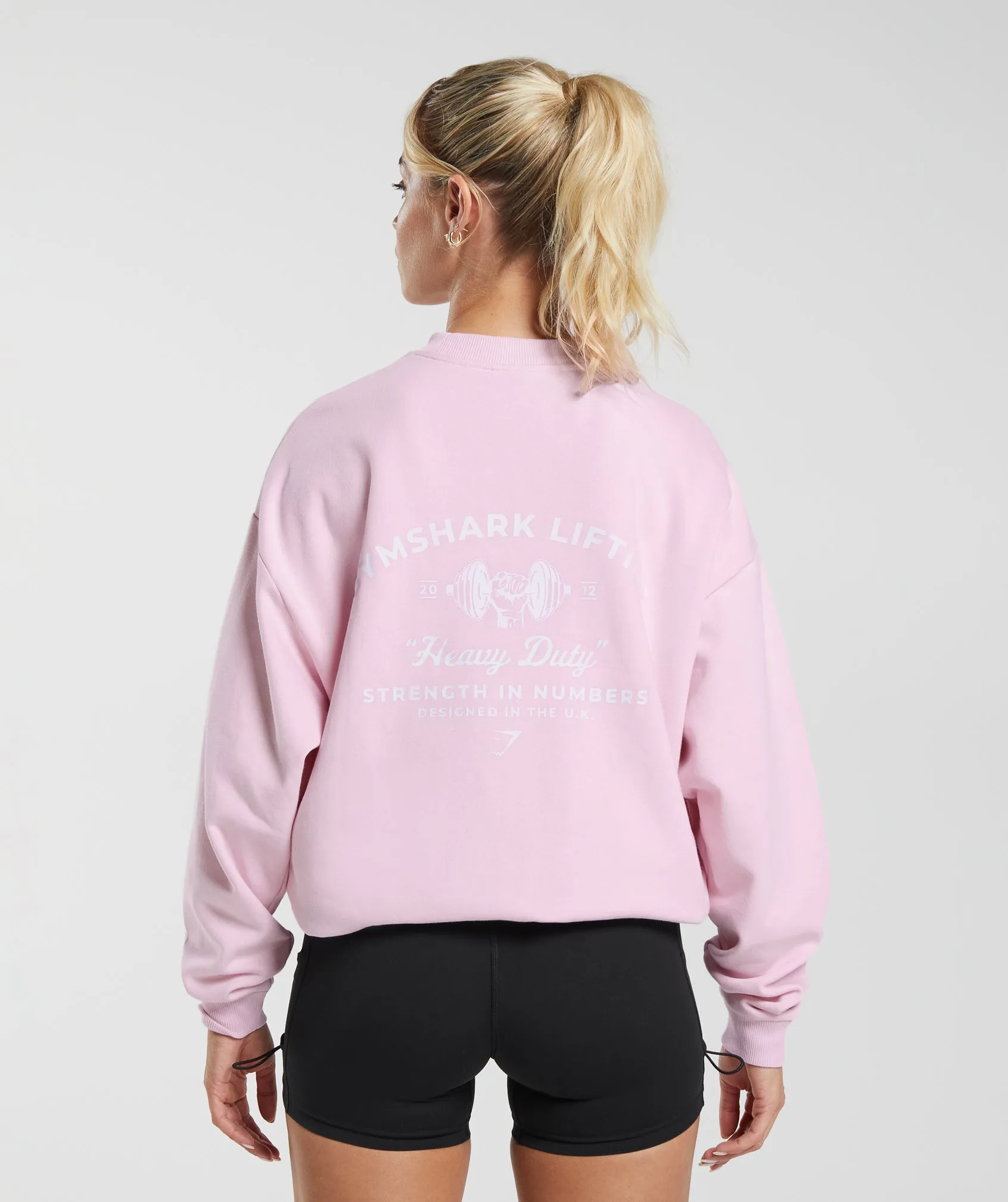 Gymshark Heavy Duty Oversized Sweatshirt - Lemonade Pink sold by Gymshark