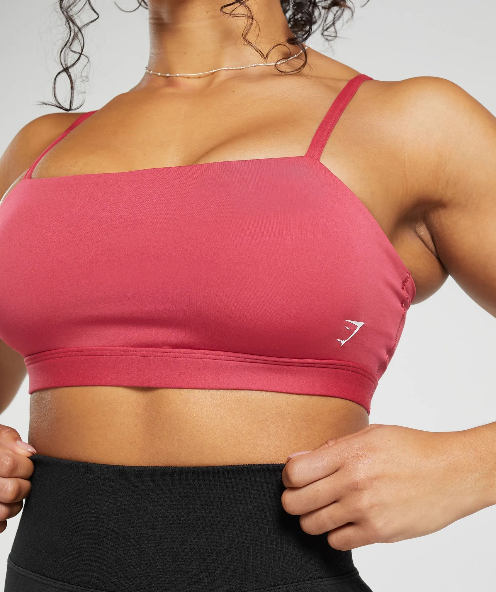 Gymshark Cut Out Bandeau - Vintage Pink sold by Gymshark product image thumbnail 5