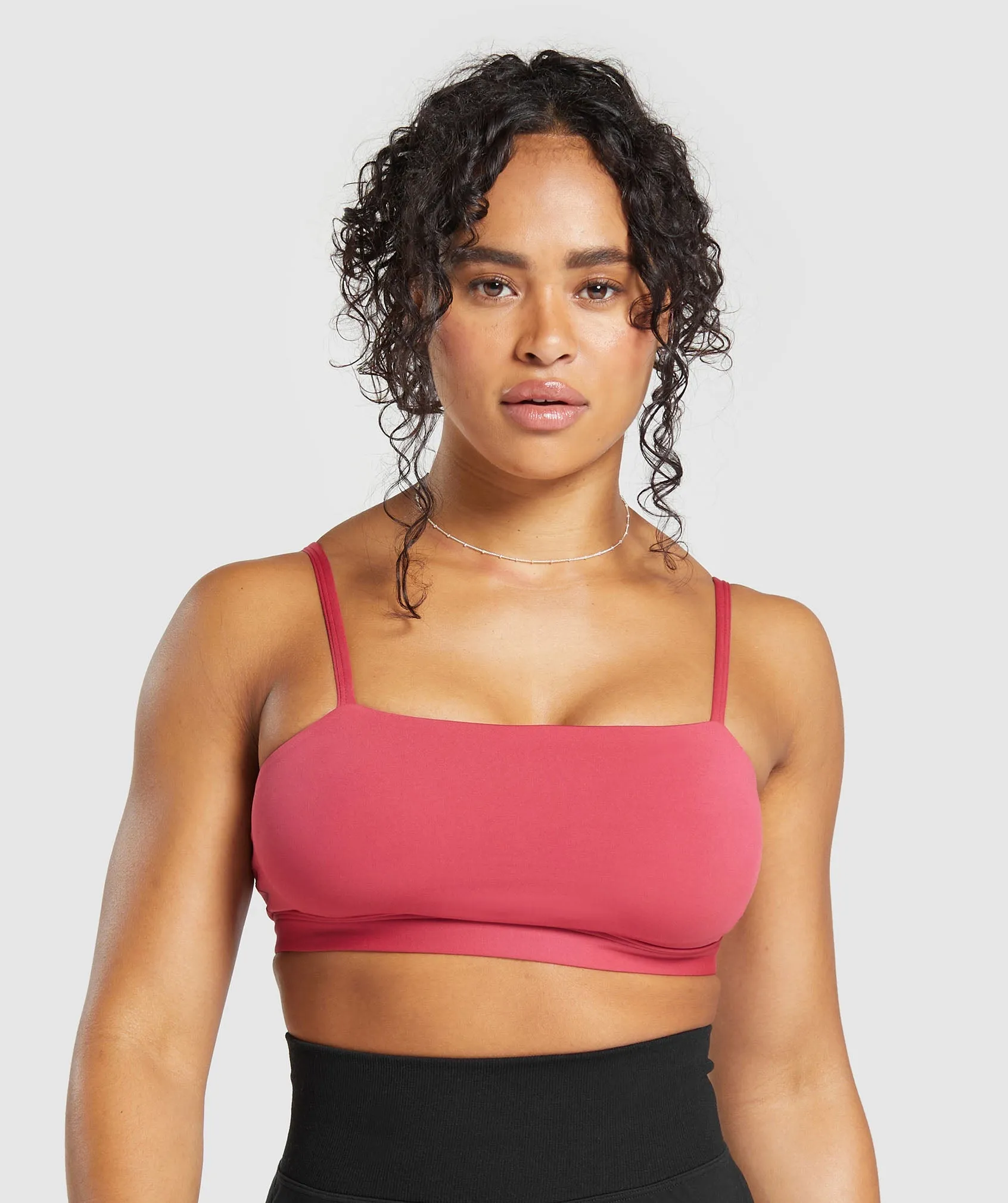 Gymshark Cut Out Bandeau - Vintage Pink sold by Gymshark product image thumbnail 2