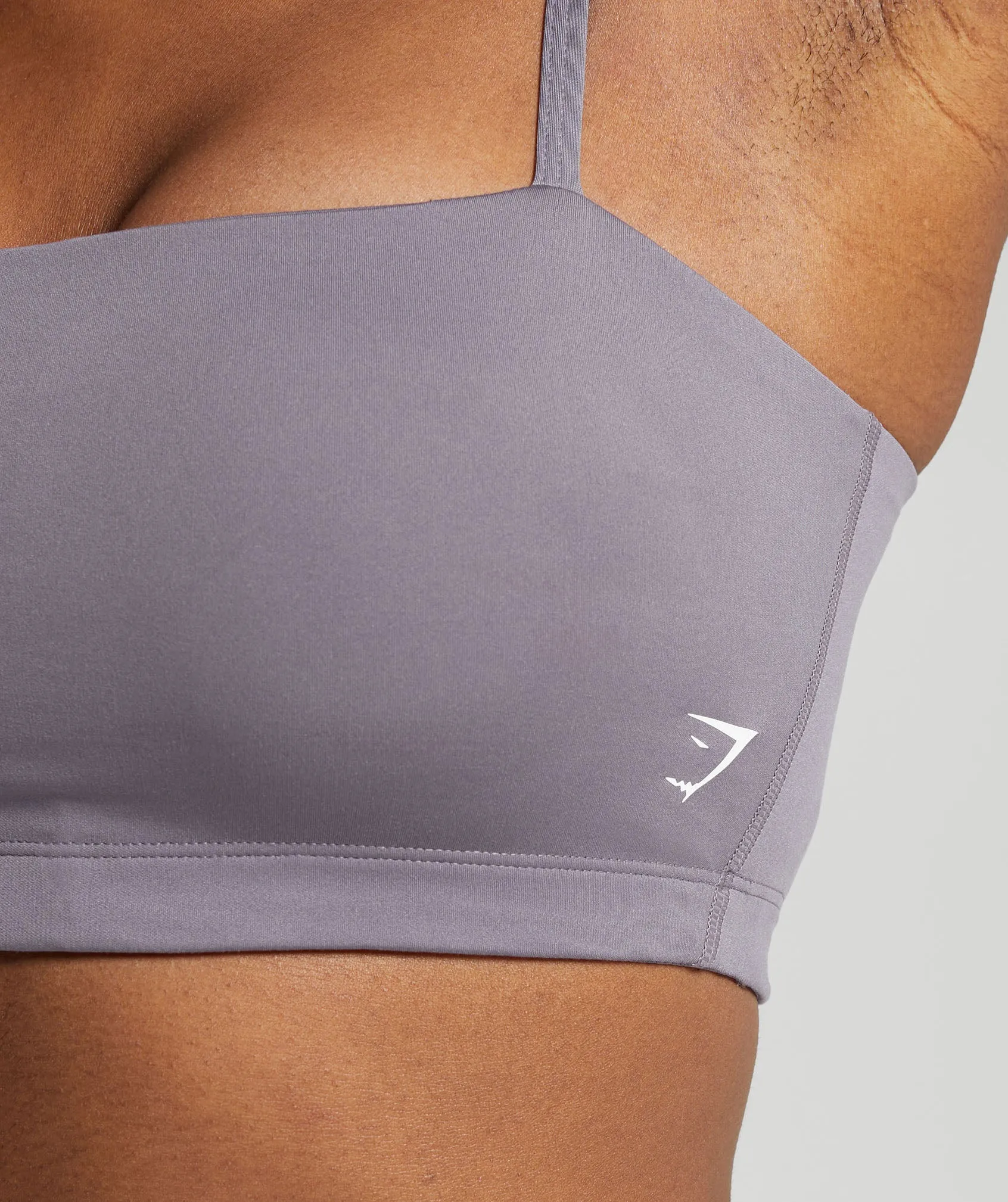 Gymshark Bandeau Sports Bra - Fog Purple sold by Gymshark product image thumbnail 5