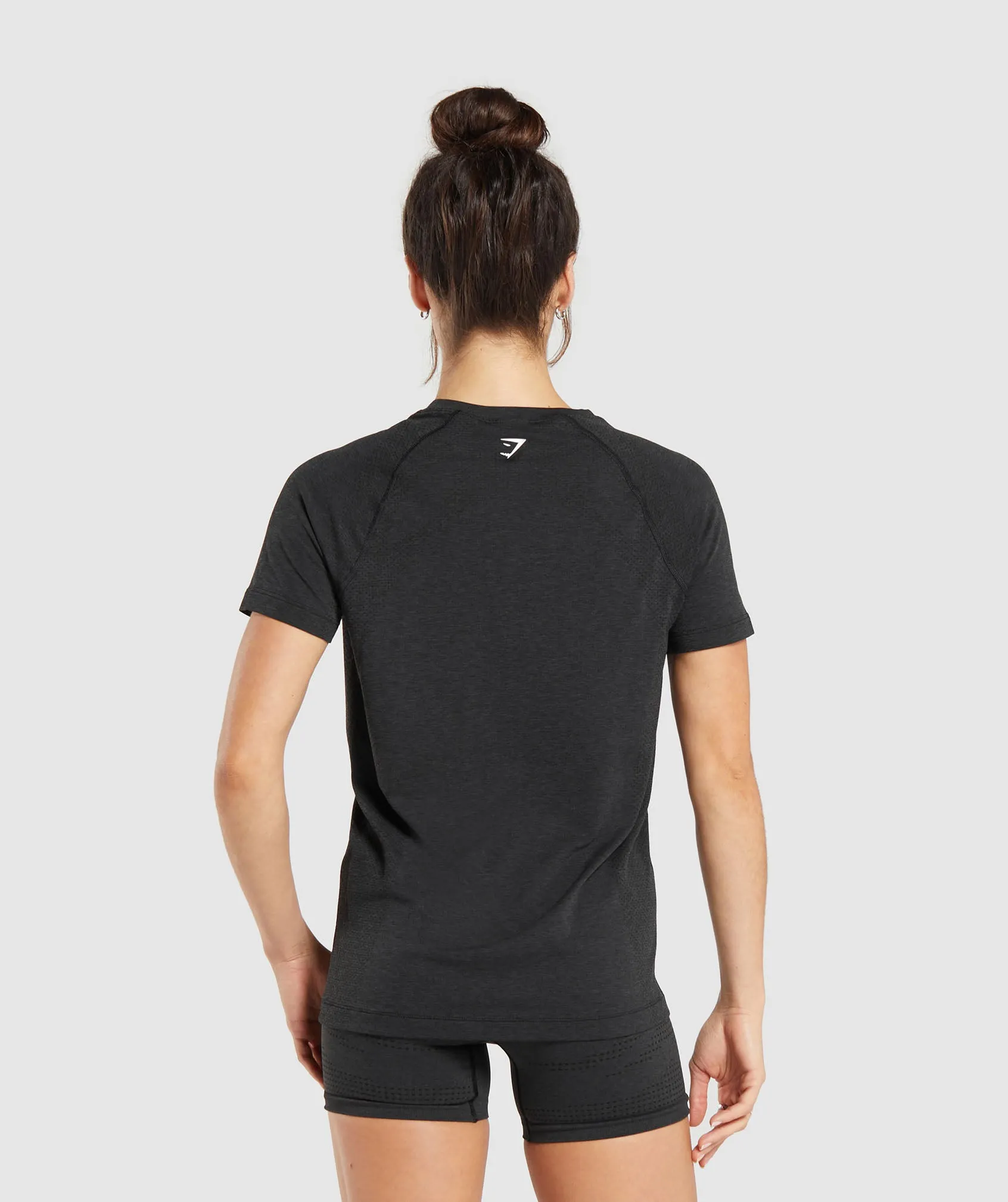Gymshark Vital Light T-Shirt - Black Marl sold by Gymshark product image thumbnail 2