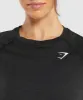 Gymshark Vital Light T-Shirt - Black Marl sold by Gymshark