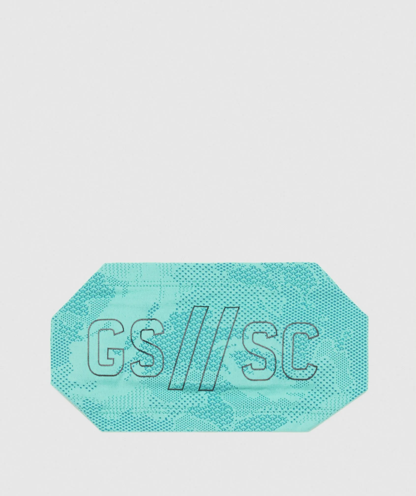 Gymshark//Steve Cook Headband - Turquoise sold by Gymshark product image thumbnail 2