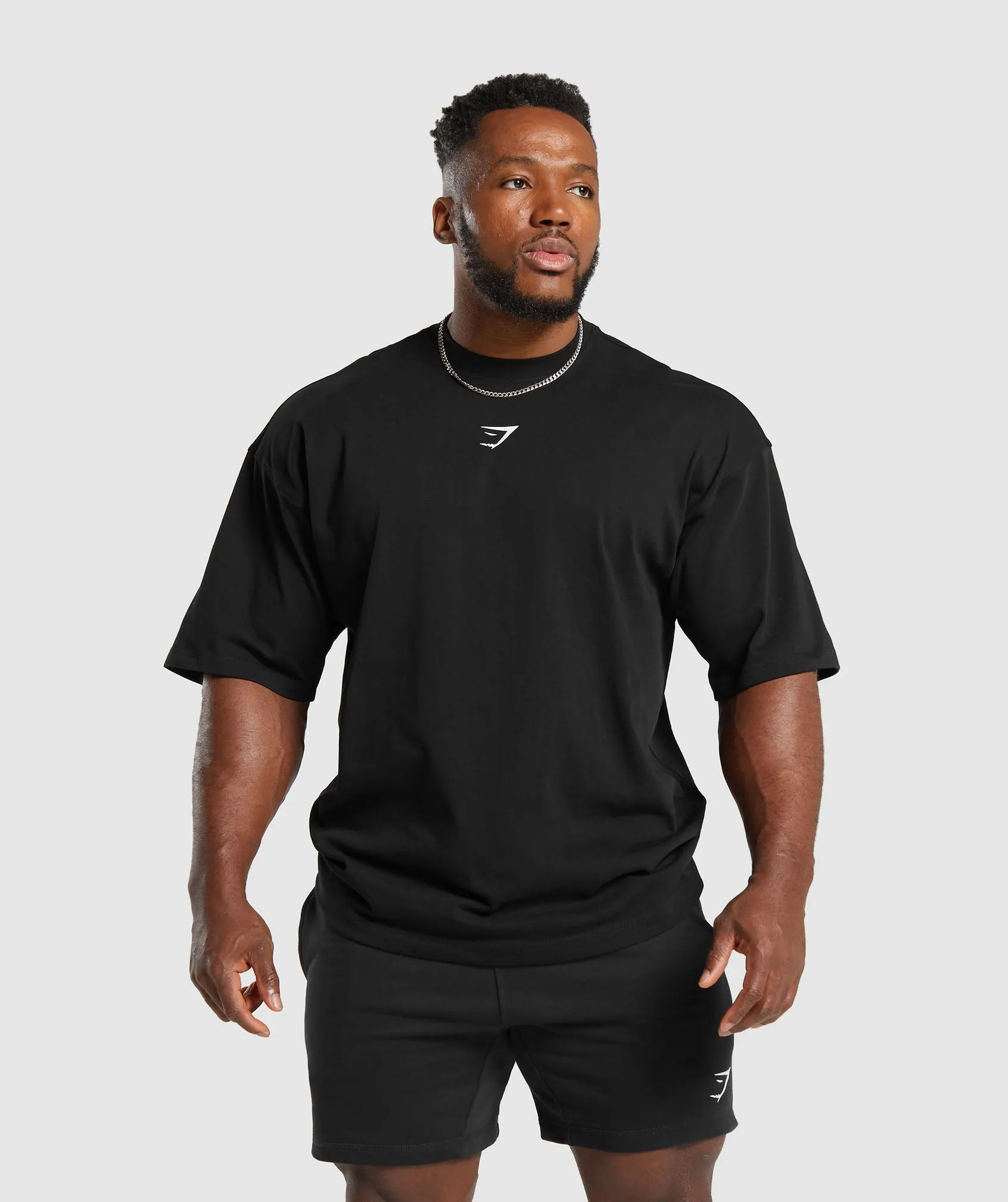 Gymshark Heavy Weight Graphic T-Shirt - Black sold by Gymshark product image thumbnail 2