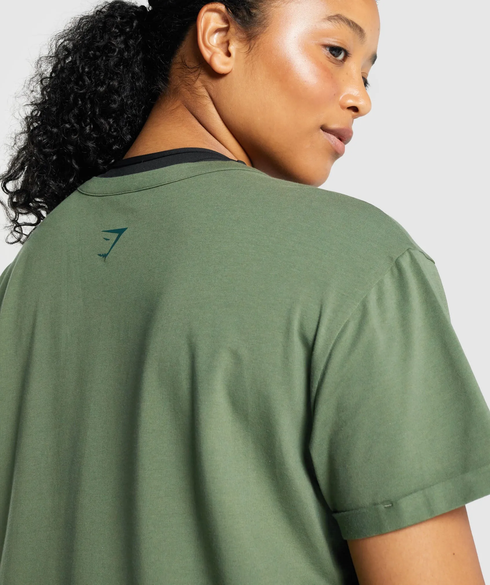 Gymshark Apollo Graphic T-Shirt - Green sold by Gymshark product image thumbnail 4